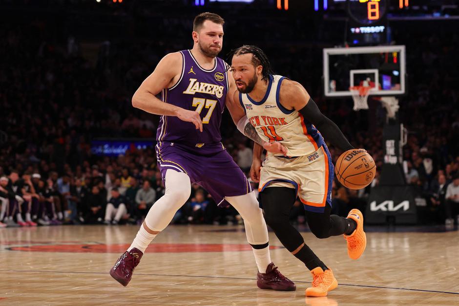 Luka Dončić in Jalen Brunson | Avtor: Profimedia