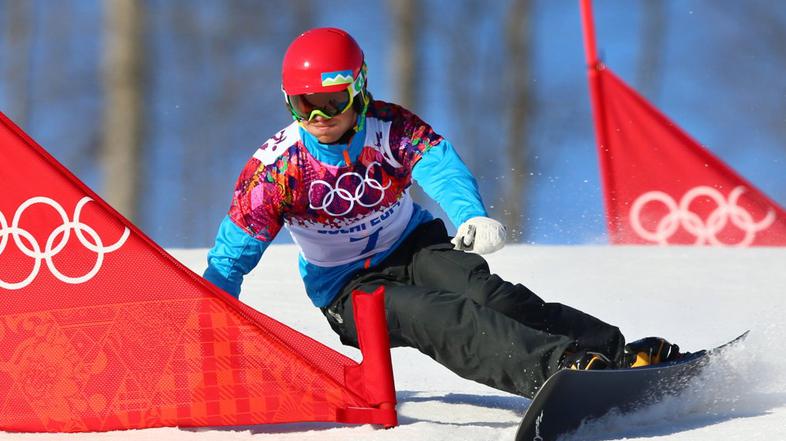 Žan Košir paralelni slalom Soči 2014