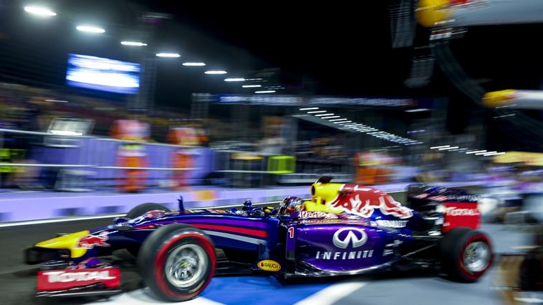 Sebastian Vettel Red Bull Singapur