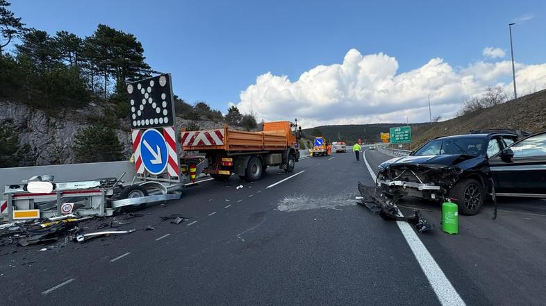 Prometna nesreča pri Kozini