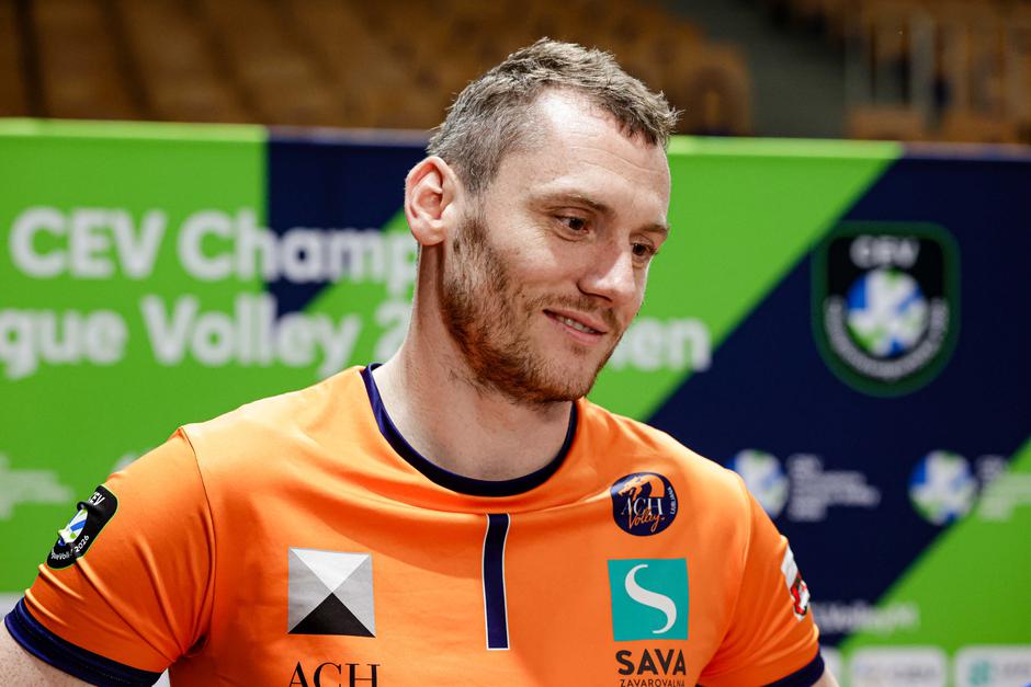 odbojka ACH Volley - Orion Stars, Tonček Štern | Avtor: Saša Despot