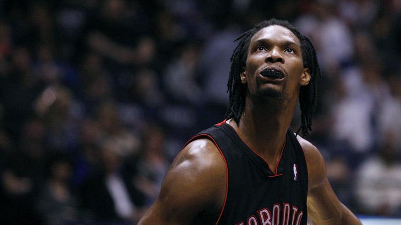 Chris Bosh se seli v Miami. Izbral je igranje z Wadom in ne Jamesom. (Foto: Reut