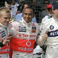 Najboljši iz kvalifikacij Kovalainen, Hamilton in Kubica.