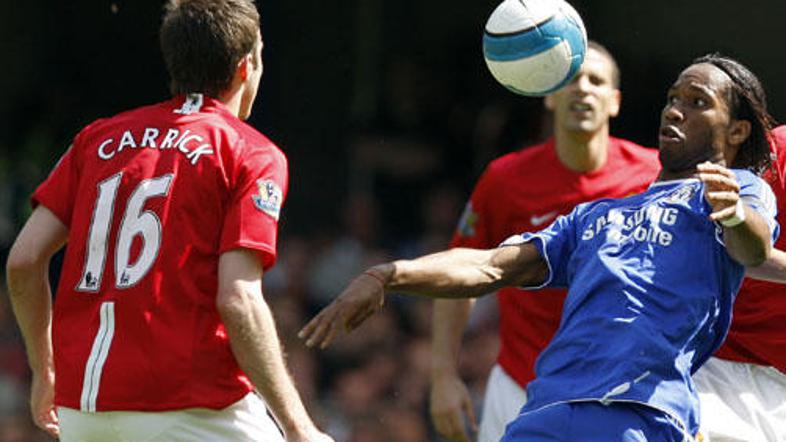 Didier Drogba (desno) bo tudi v Moskvi predstavljal največjo nevarnost za rdeče 