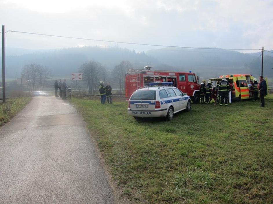 Nesreča na železnici pri Trebnjem