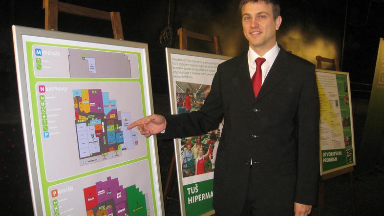 Mitja Terče, direktor Tuš nepremičnin, meni, da z izborom trgovin in konceptom z