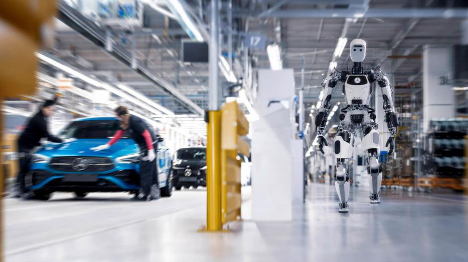 Humanoidni robot v proizvodnji vozil | Avtor: Mercedes-Benz