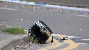 Nesreča motorista (fotografija je simbolna).