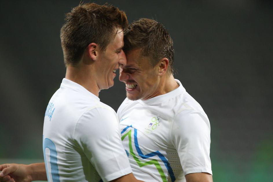 dedić birsa  slovenija romunija nogometna reprezentanca