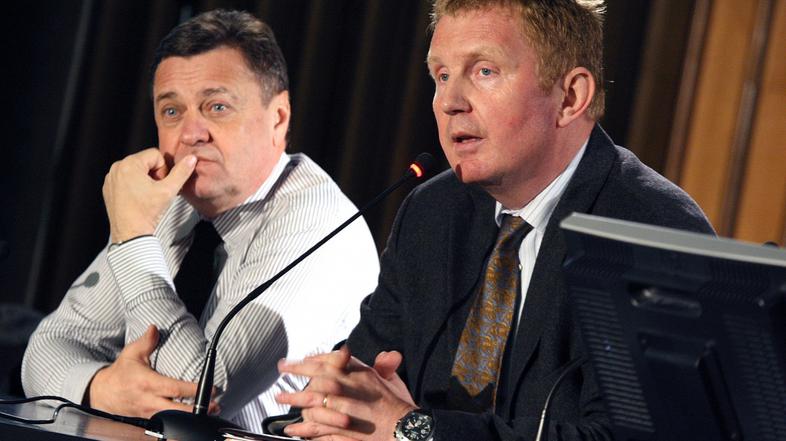 ljubljana 05.01.2010  Miran Gajsek, Zoran Jankovic, javna razgrnitev dopolnjeneg