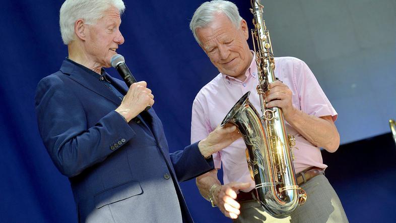 Anders Wiklöf in Bill Clinton