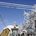 Zaradi mraza je 18 tisoč Poljakov ostalo brez elektrike. (Foto: AP)