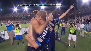 Gordon San Jose Earthquakes Los Angeles Galaxy liga MLS gol zadetek slavje