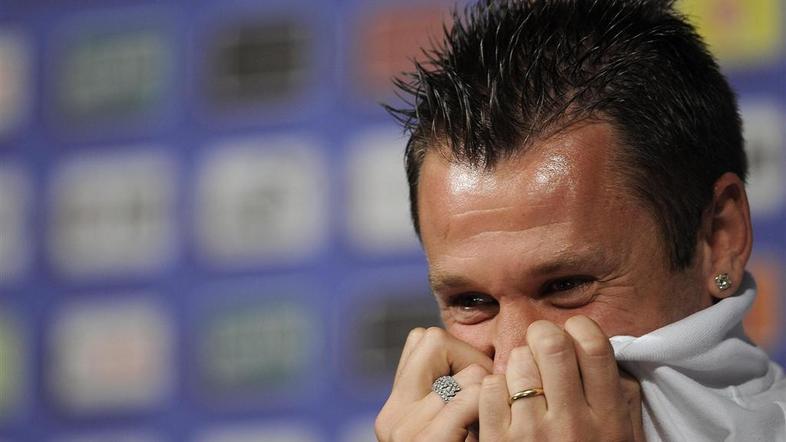 Cassano Italija Hrvaška Euro 2012 Casa Azzurri Krakov novinarska konferenca