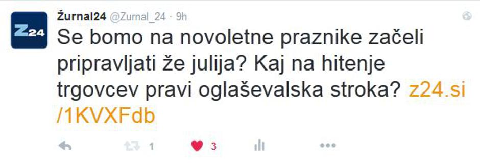Twitter | Avtor: zurnal24.si