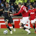 Na prvi tekmi na Velodromu sta Man United in Marseille igrala 0:0. (Foto: Reuter