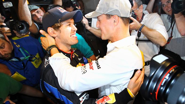 Sebastian Vettel Michael Schumacher