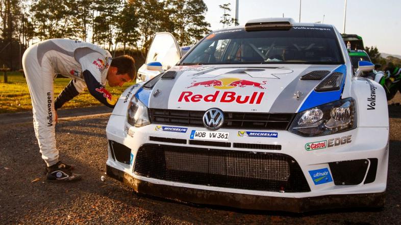 Ogier Volkswagen Polo WRC reli rally Avstralija