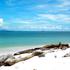 Golden Beach in Turtle Beach, Borneo, Malezija