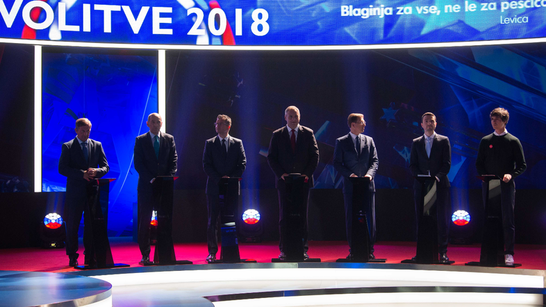 Volitve 2018, volilno soočenje