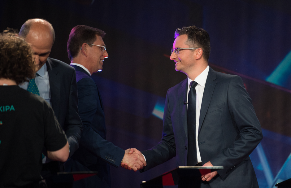 Miro Cerar in Marjan Šarec | Avtor: Anže Petkovšek