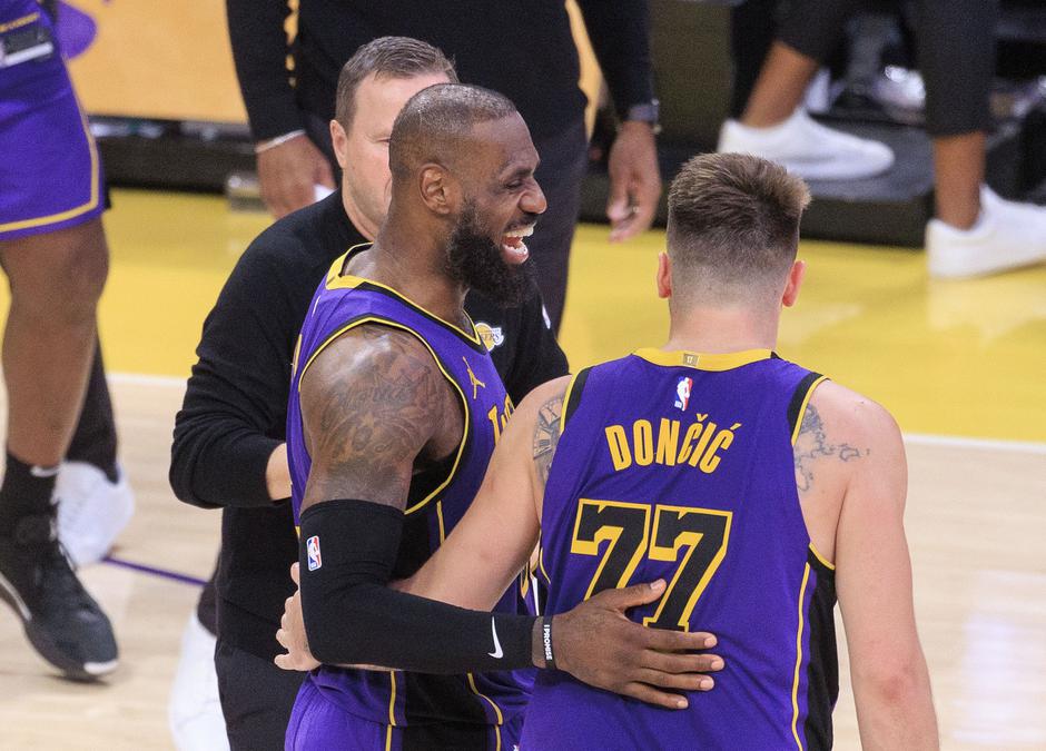 LeBron James Luka Dončić | Avtor: Profimedia