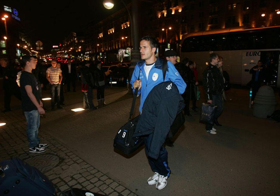 Zlatan Ljubijankić in soigralci so že v ruskem glavnem mestu. Foto: sport-expres
