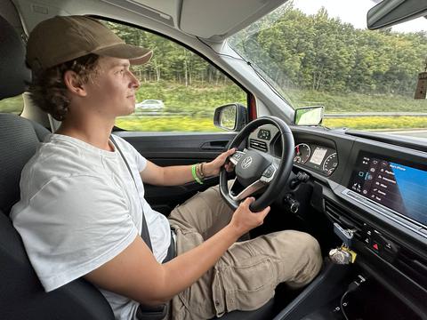 Mlad voznik, mladi voznik, vožnja