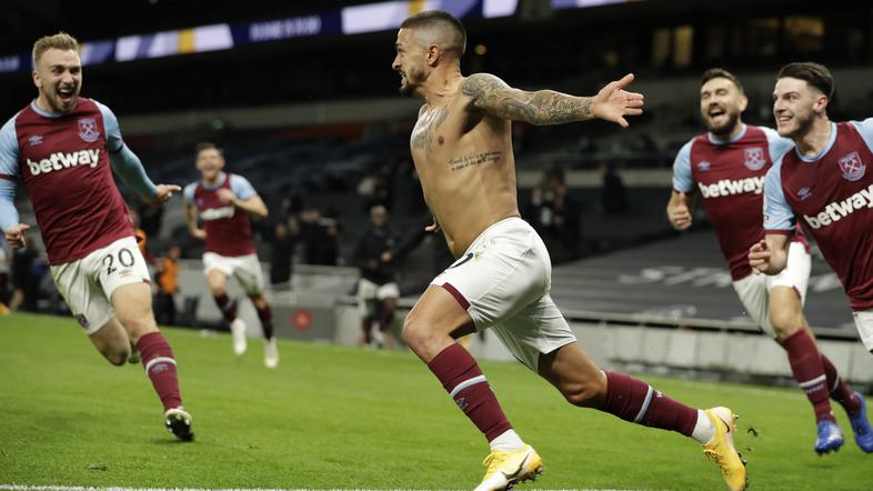 Manuel Lanzini Tottenham West Ham