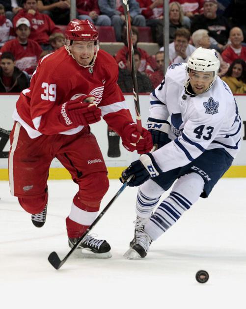 Jan Muršak se je zaradi številnih poškodb hokejistov Detroita vnovič vrnil med R