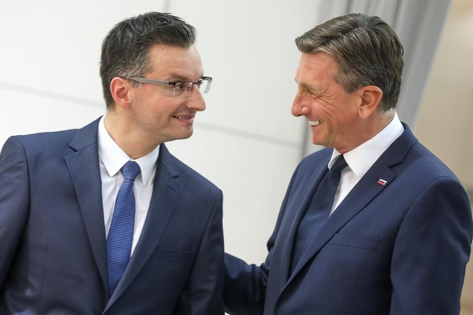 Marjan Šarec in Borut Pahor | Avtor: Profimedia