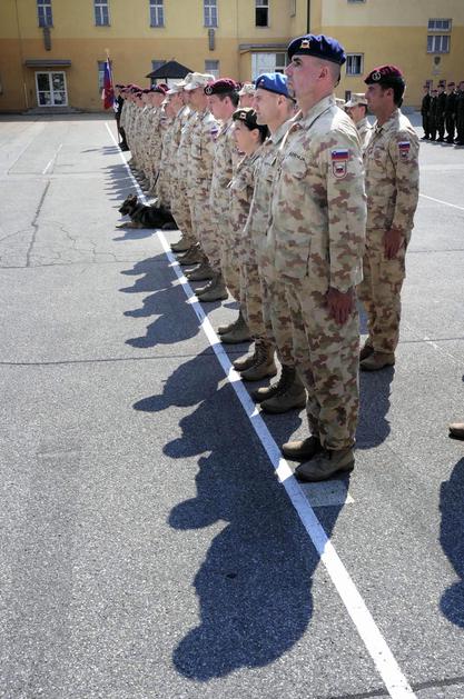 Sprejem, vojaki, celje