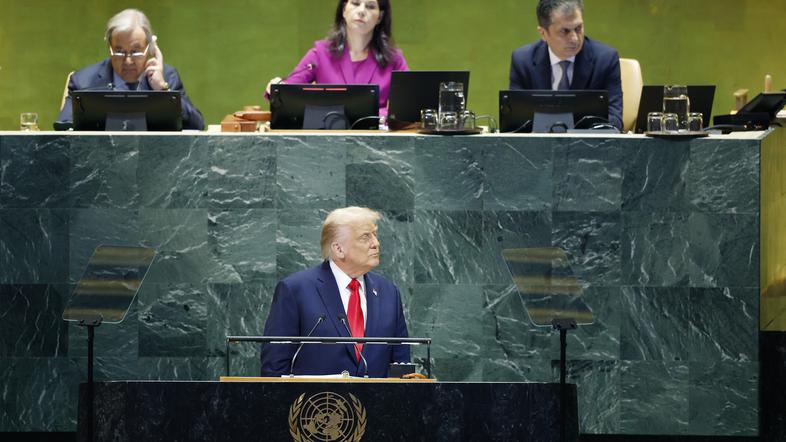 Donald Trump govor Združeni narodi