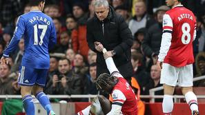 Mourinho Sagna Arteta Hazard Arsenal Chelsea Premier League