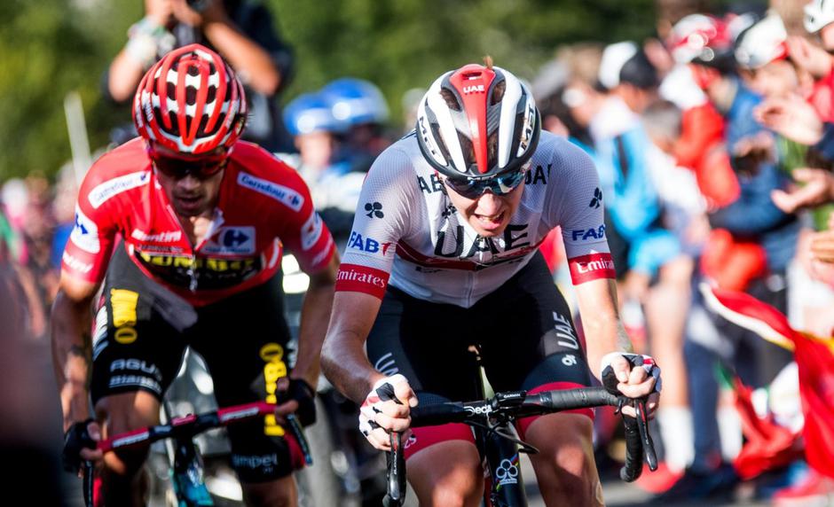 Tadej Pogačar in Primož Roglič | Avtor: Profimedia