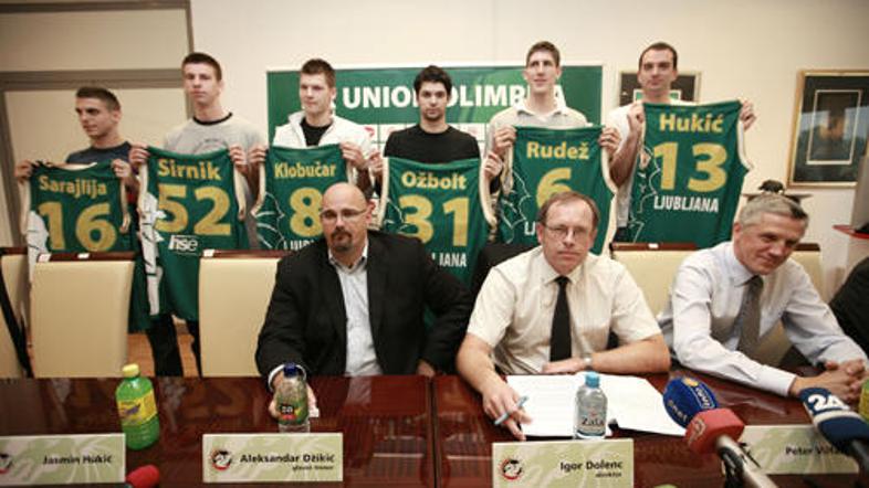 Vodstvo Olimpije je predstavilo novince v klubu ter tiste, ki so podaljšali svoj
