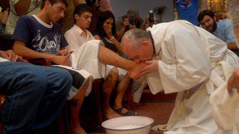 Na veliki četrtek z revnimi in odvisniki