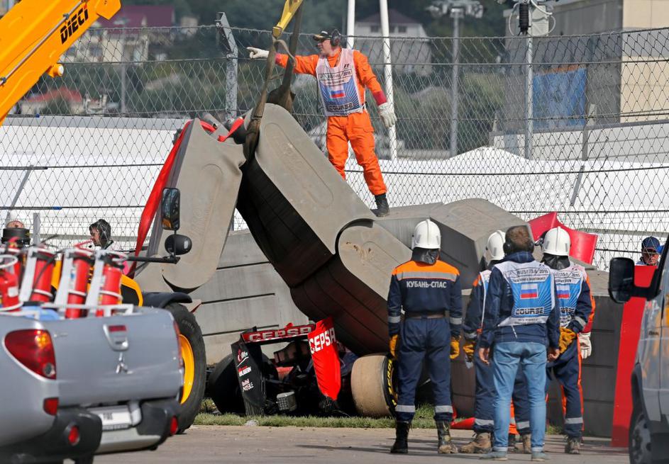 carlos sainz nesreča