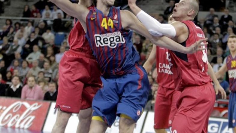 Tomić Lampe Caja Laboral Regal Barcelona Evroliga Top 16