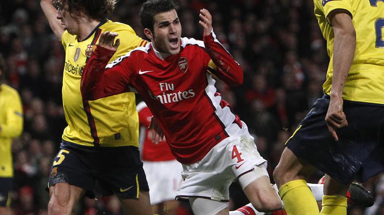 Francesc Fabregas je v madinskem pogonu Barcelone igral kot najstnik. (Foto: Reu