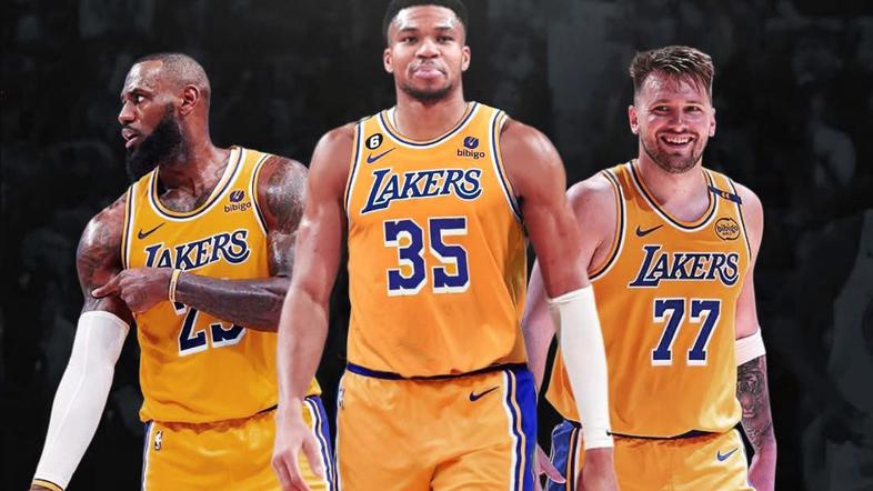 LeBron James, Giannis Antetokounmpo in Luka Dončić