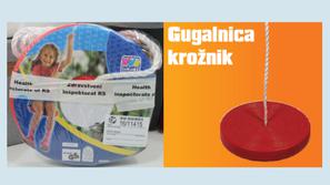 gugalnica krožnik odpoklic