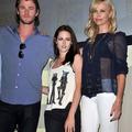 Chris Hemsworth, Kristen Stewart, Charlize Theron