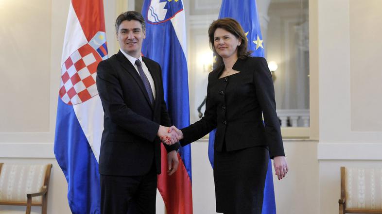 Hrvaški obisk Milanović Hrvaška predsednik predsednica