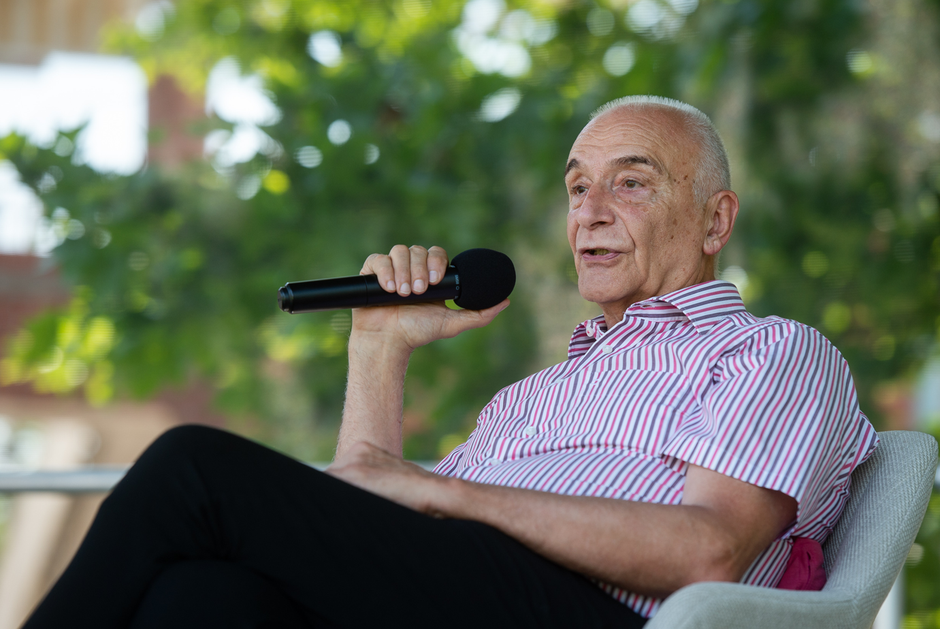 Ivo Boscarol na odru z Matejem Zemljičem - Festival za ljubitelje žiivali 2025 | Avtor: Anže Petkovšek