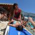 Tequila pool party