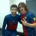 Pique Puyol Malaga Barcelona četrtfinale pokal Copa del Rey victory zmaga