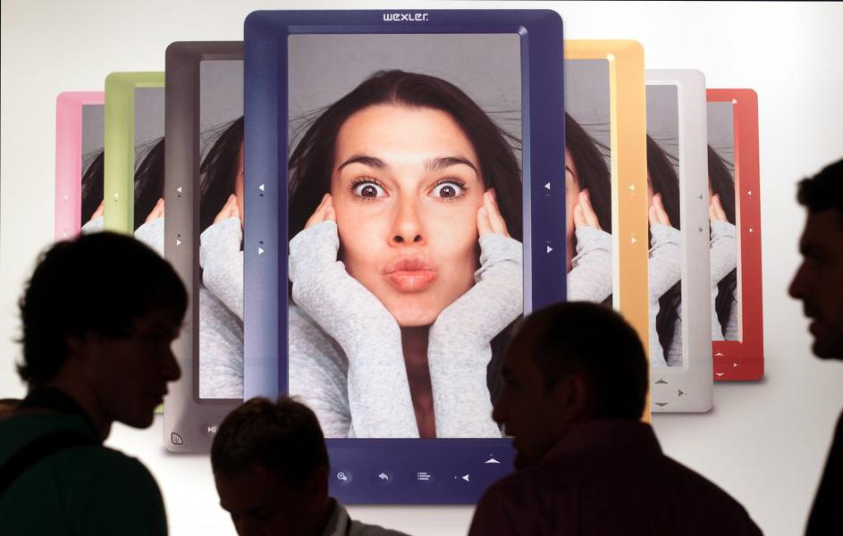 Sejem zabavne elektronike v Berlinu.