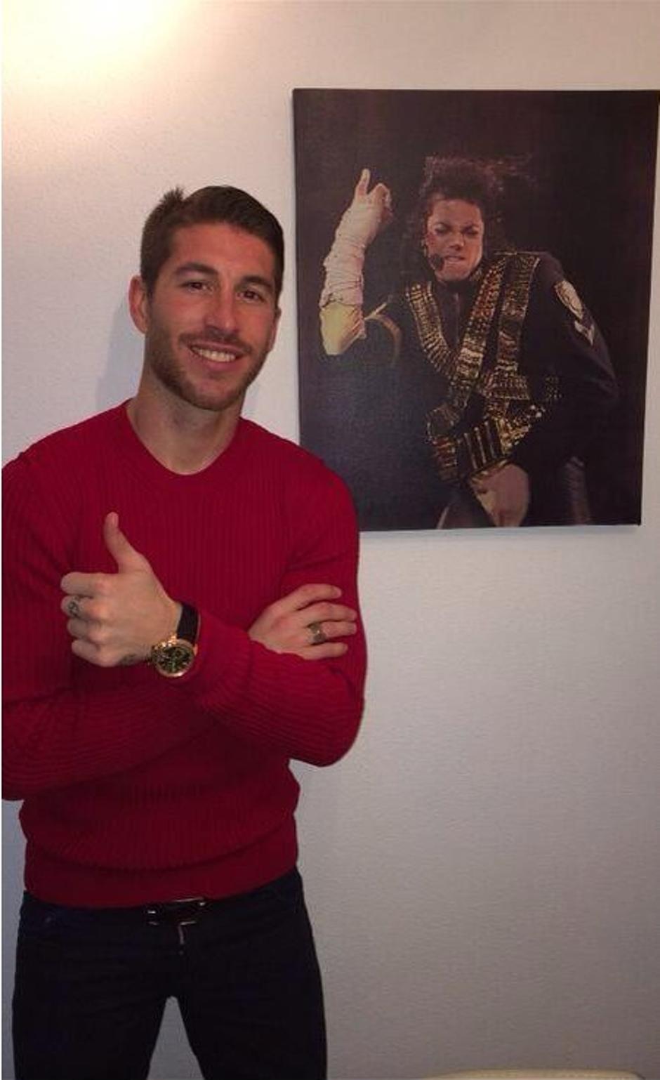 Ramos Michael Jackson Real Madrid Di Maria mednožje Twitter | Avtor: Reševalni pas/Twitter