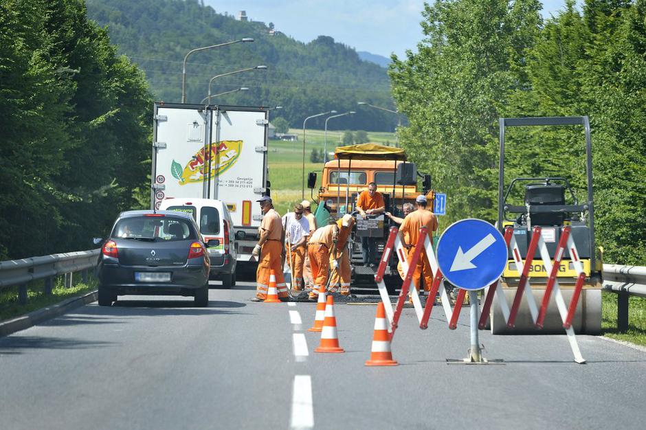 Delo na cesti | Avtor: Anže Petkovšek